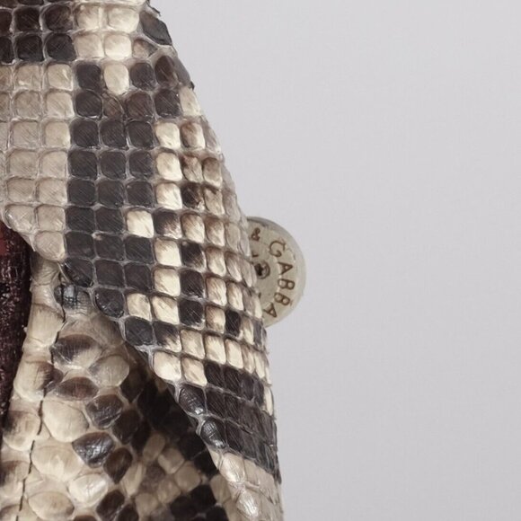 Dolce&Gabbana 42 US 6 python lace blouse jacket dress Sp 2005 snakeskin - Picture 11 of 16